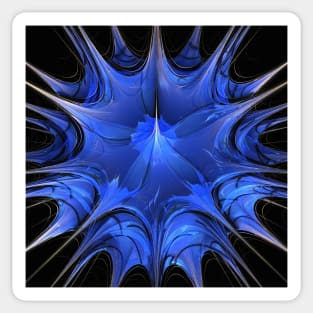 3D fractal (F018/3268) Sticker